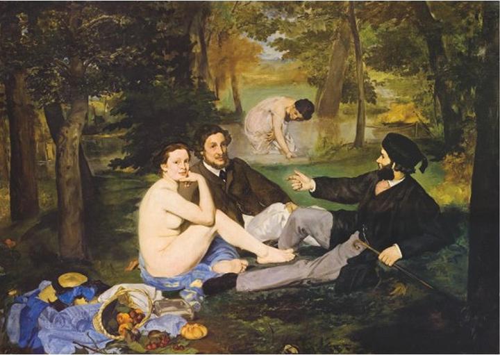 DToys Puzzle 1000 pieces Jigsaw Puzzle - 1000 Pieces - Impressionism - Manet (1000 pieces)