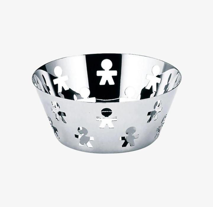 Produktbild Alessi Korbschale silberfarben