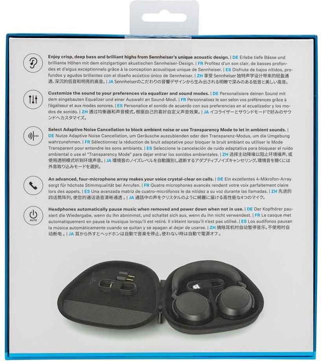 Actual product image Sennheiser Momentum 4 Wireless (ANC, 60 h, Wireless, Cable)