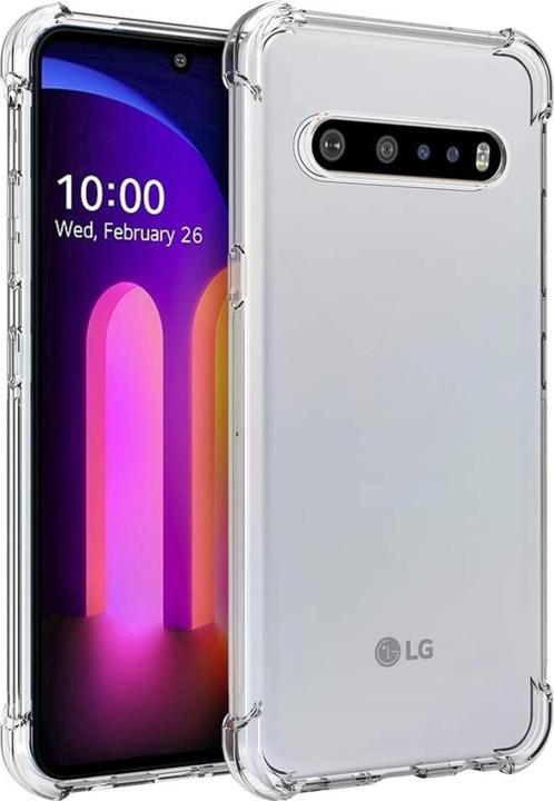 Actual product image Screenguard LG V60 ThinQ 5G Crystal Soft Airbag Bumper (LG V60 ThinQ 5G)