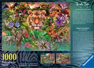 Actual product image Ravensburger Puzzle 1000 Tiger im Garten (1000 pieces)