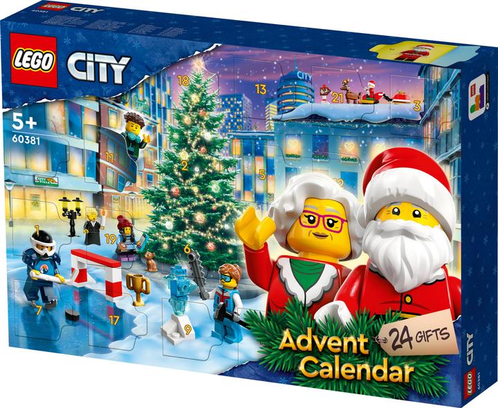 Actual product image LEGO City Advent Calendar 2023