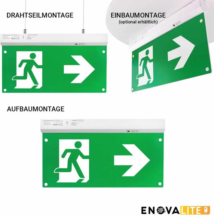 Image du produit Enovalite Luminaire d'évacuation à LED