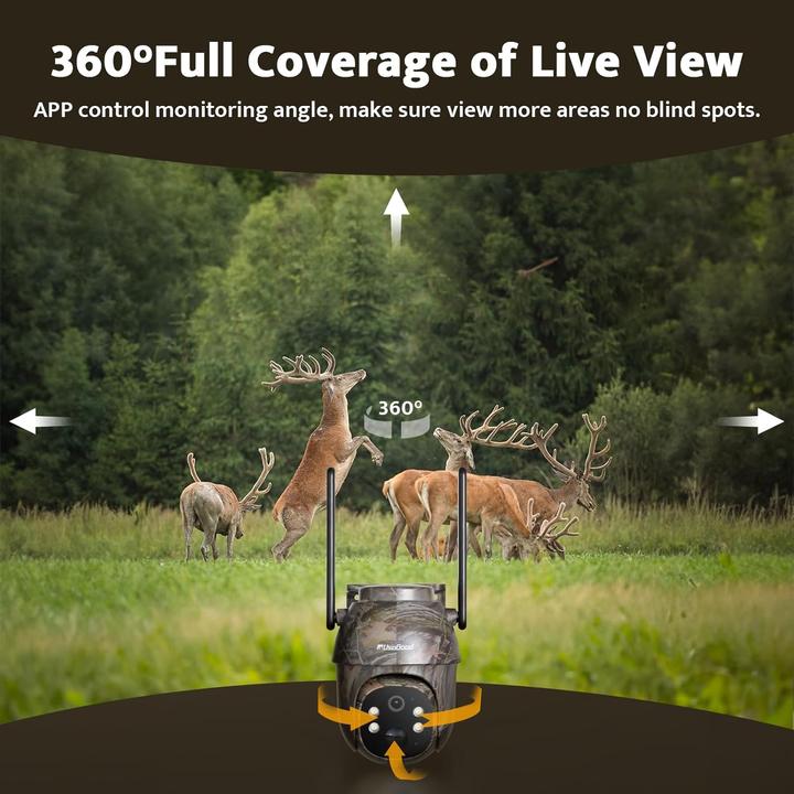 Actual product image UsoGood 4G LTE Wildkamera mit Solar & Handyübertragung
