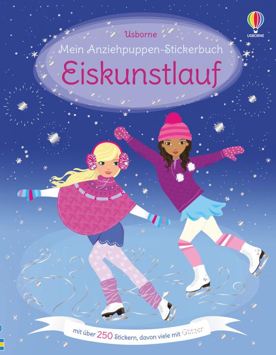 Produktbild Mein Anziehpuppen-Stickerbuch: Eiskunstlauf