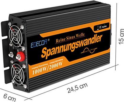 Produktbild Edecoa Wechselrichter Spannungswandler