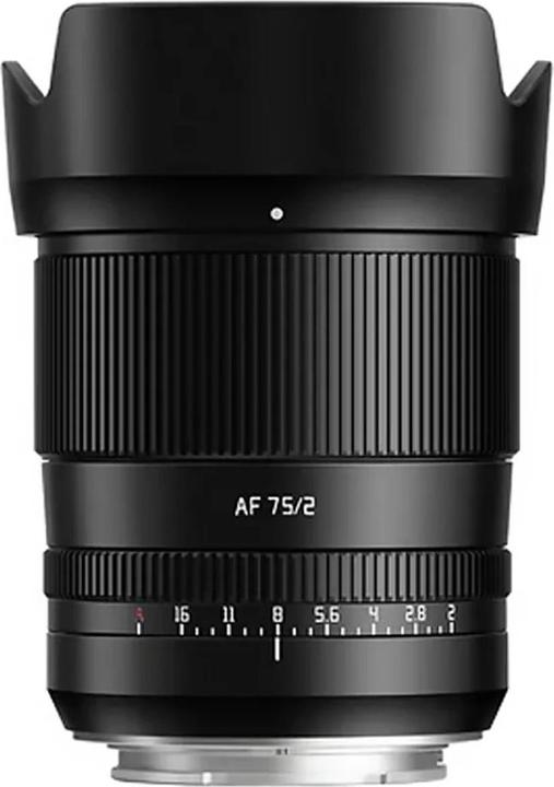 Actual product image TTArtisan 75mm f2.0 autofocus incl. Mini LED Light compatible with Sony E Mount (Sony E, full size)