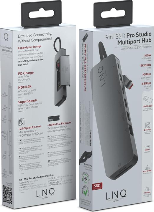 Actual product image LINQ Connects Pro Studio (USB-C, 1 Ports)