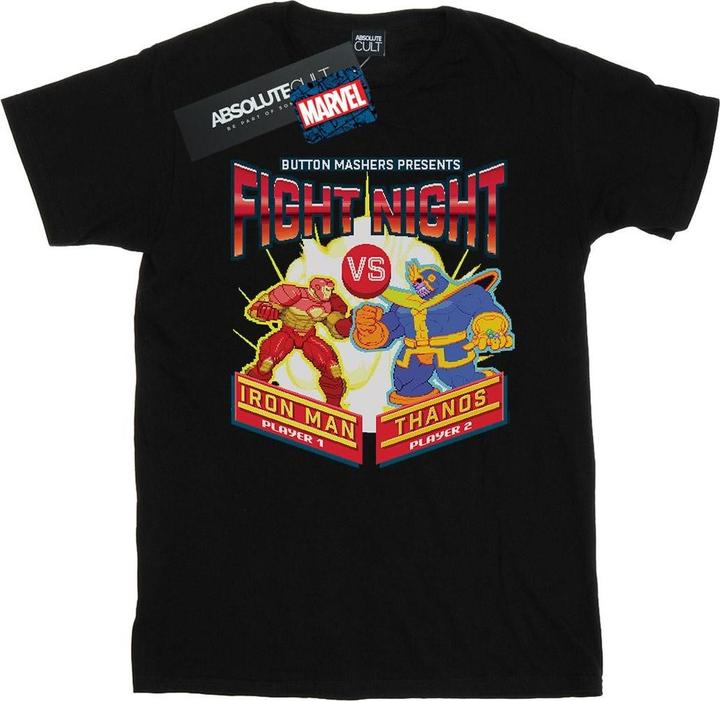 Image du produit - T-shirt FIGHT NIGHT IRON MAN VS THANOS - Homme (4XL)