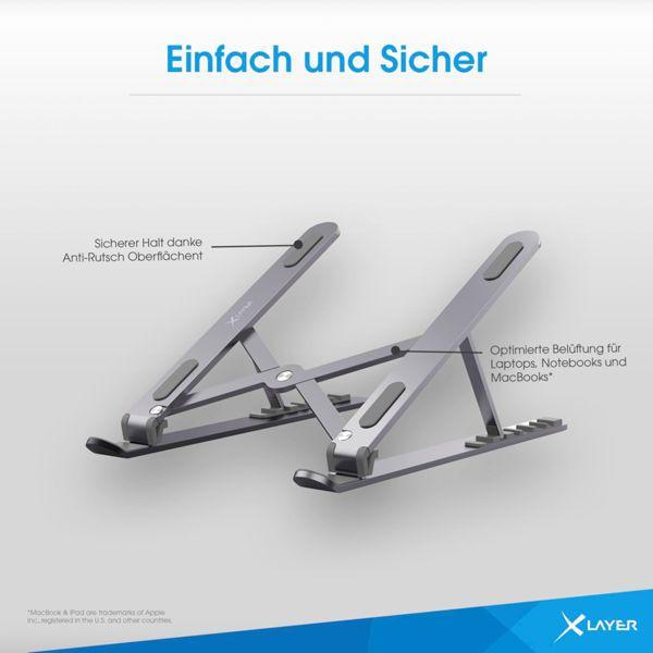 Actual product image Xlayer Laptop stand