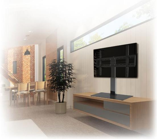 Produktbild myWall HP2-2 B (Diverse, Tv-standfuß, 65", 40 kg)