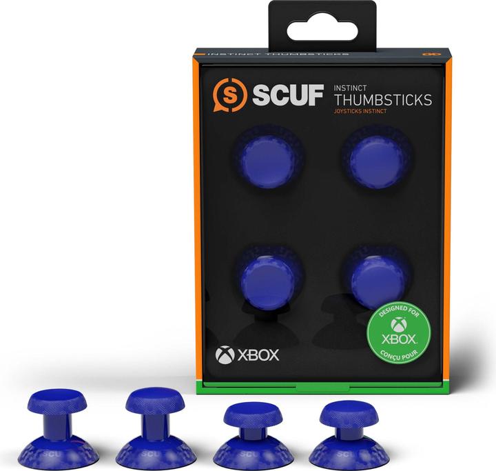 Image du produit Scuf Instinct Thumbstick 4 pack (Short & Long Concave et Short & Long Domed) - Blue