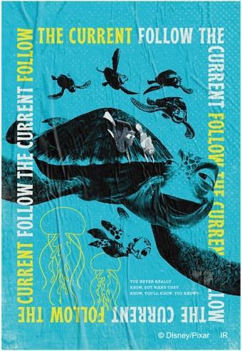 Immagine prodotto Disney Collezione di adesivi PIXAR Satin (poster) *19 tipi in totale