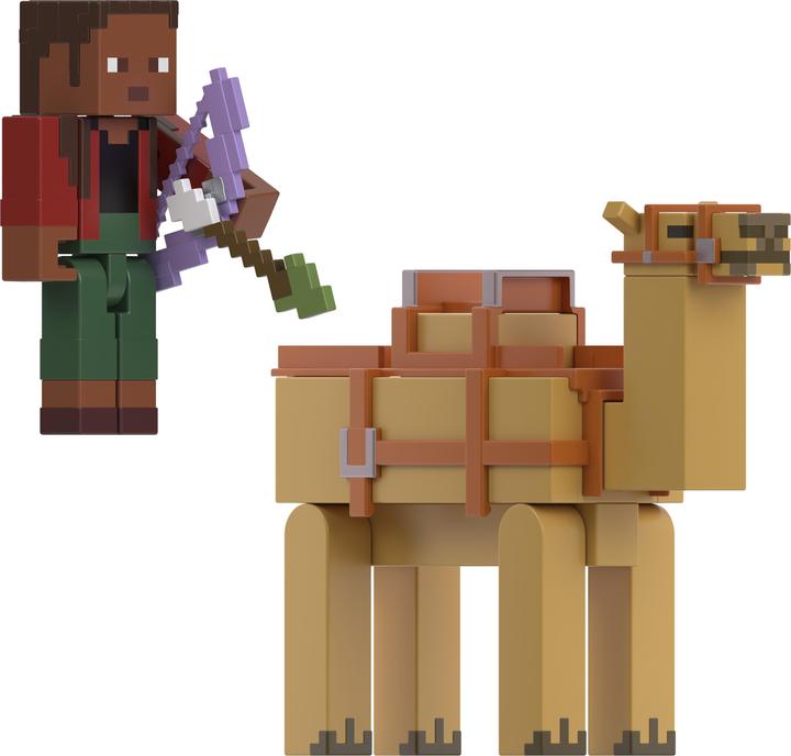 Image du produit Minecraft 3.25" Core Figure 2-PK Alex w/ Camel