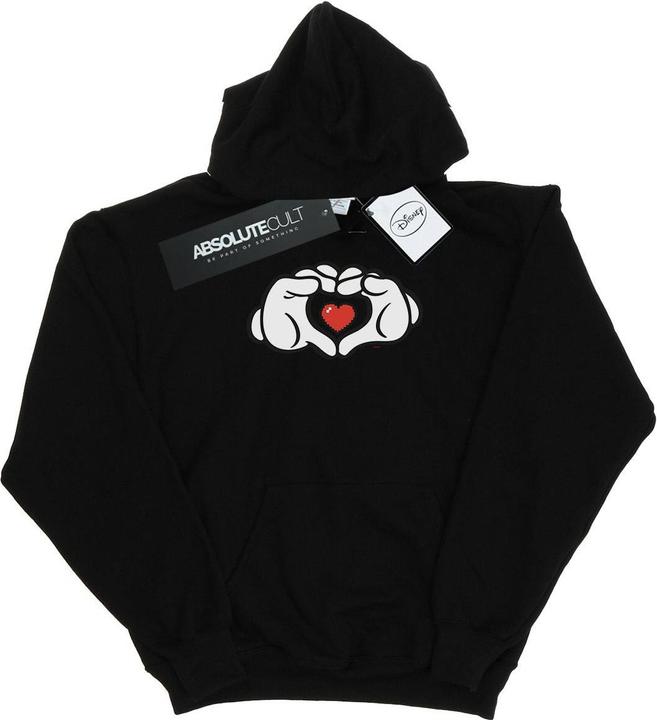 Produktbild Disney Mickey Mouse Heart Hands Kapuzenpullover Mädchen (140, 146)
