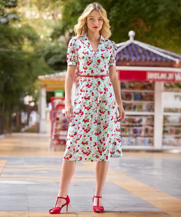 Produktbild Joe Browns Cherry Collared Belted Midi (34)