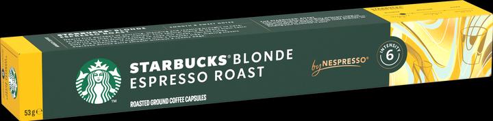 Produktbild Starbucks Blonde Espresso Roast by Nespresso Blonde Roast (10 x Port.)