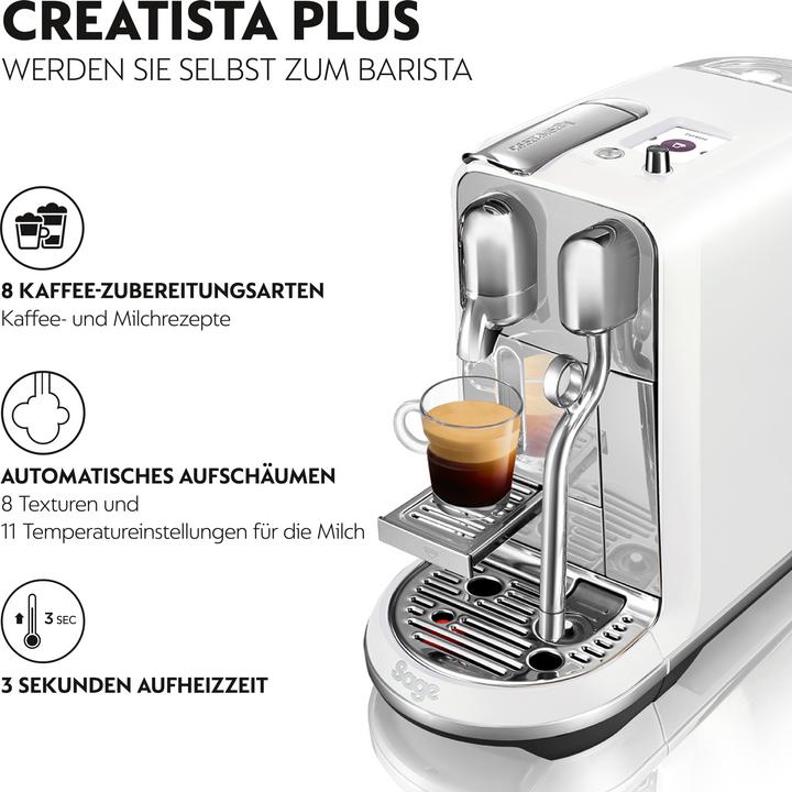Immagine prodotto Sage Nespresso Creatista Plus (NESPRESSO Original, Spina CH)