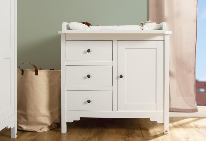 Immagine prodotto Pinolino Set di camerette per bambini "Chalet", 2 pezzi. (Fasciatoio, Culla)