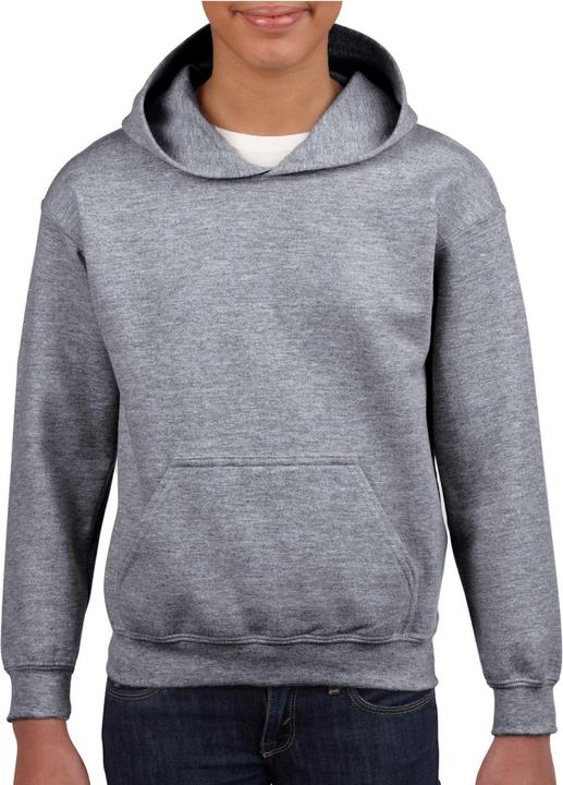 Actual product image Gildan Childrens/Kids Heavy Blend Hooded Sweatshirt (140, 146)