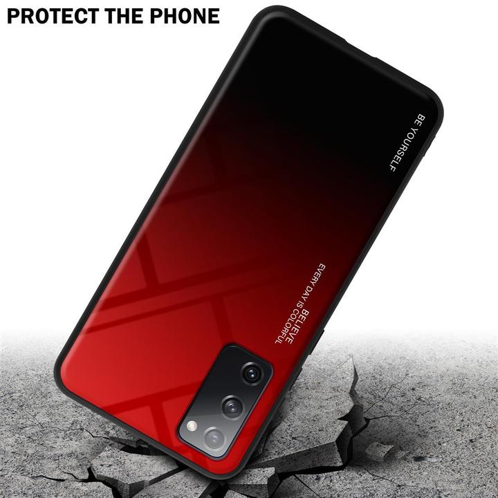 Produktbild Cadorabo TPU 2 Farben Glas Cover (Samsung Galaxy S20 FE)