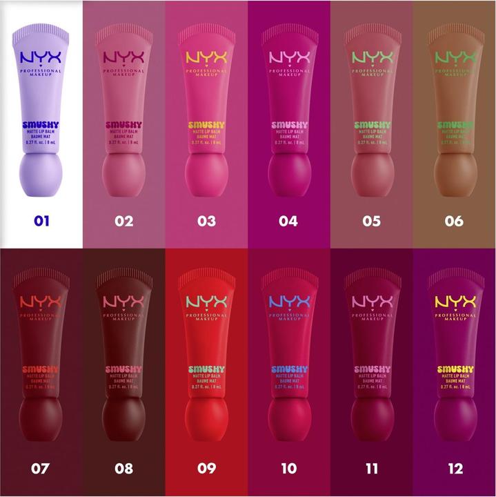 Produktbild NYX Professional Make-Up Nyx Smushy Matte (8 ml)