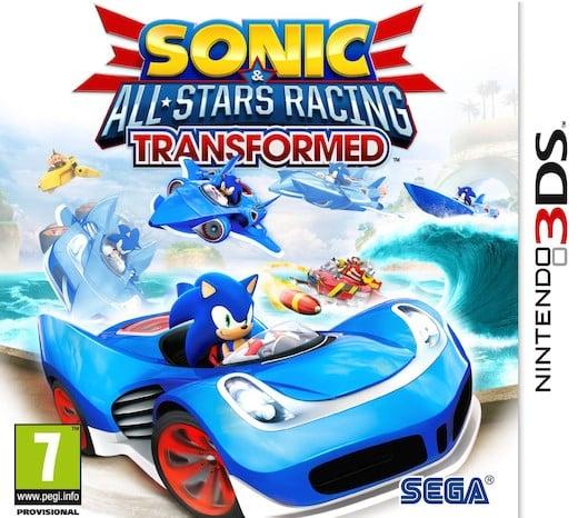 Immagine prodotto Sega Sonic & All-Stars Racing Transformed, 3DS Standard Multilingua Nintendo 3DS (3DS)
