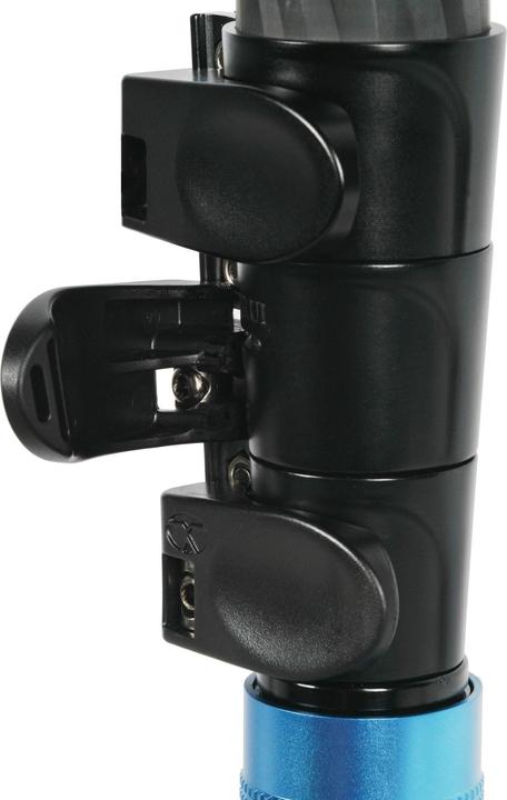 Image du produit Sirui P-424FL Monopode en fibre de carbone avec pied et rotule vidéo VH-10 (Carbone, Métal)