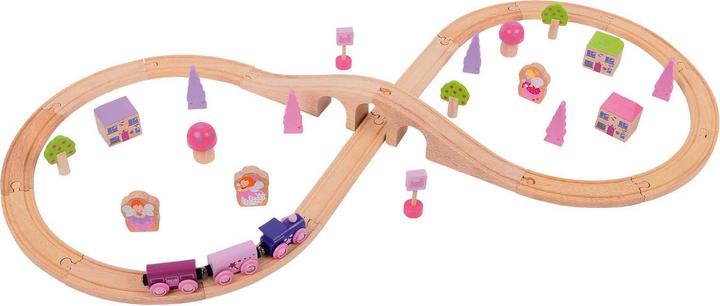 Immagine prodotto Bigjigs Set ferroviario in legno da favola