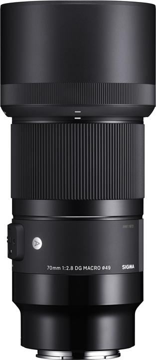 Actual product image Sigma 70mm f/2.8 DG MACRO ART Sony E (Sony E, APS-C / DX, full size)