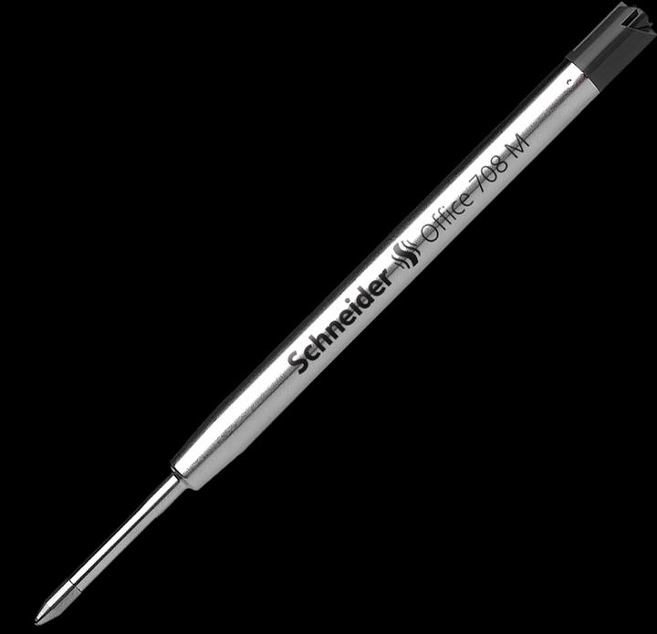 Actual product image Schneider Ballpoint pen refill Office 708 (Refill unit, Black, 0.50 mm)