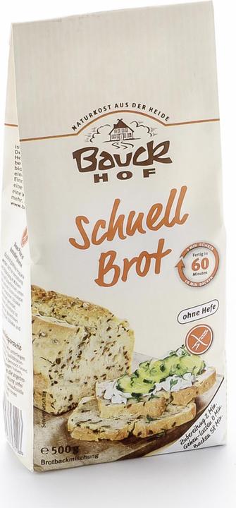 Actual product image Bauckhof Quick bread with seeds baking mix organic (500 g)