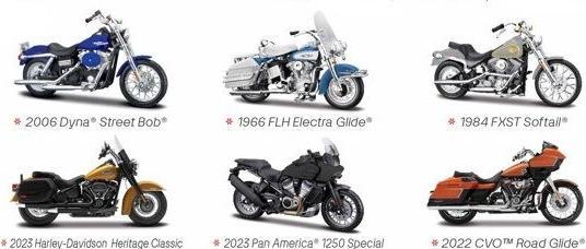 Image du produit Maisto Harley Davidson Serie 31