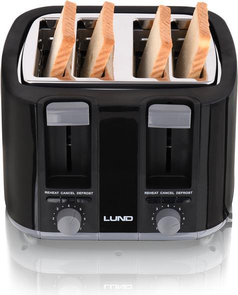 Actual product image Toya LUND TOSTER 1300-1500W CZARNY