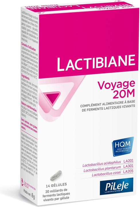 Lactibiane Reise 20M (14 Stück, Kapseln, 22 g)