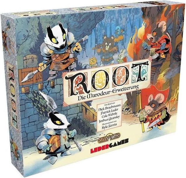 Spielworxx SPWD0010 - Root - Die Marodeure, Brettspiel für 1-4 Spieler, ab 10 Jahren (DE-Erweiterung) (Deutsch)