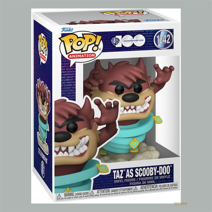 Actual product image Funko POP Looney Tunes Taz as Scooby-Doo