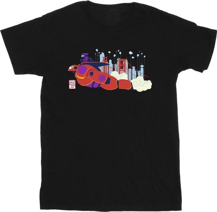 Disney Big Hero 6 Baymax Hiro Bridge TShirt (XL)