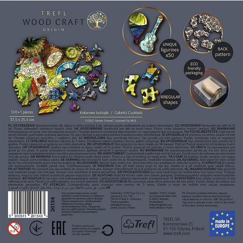 Produktbild Trefl Holz Puzzle Bunte Cocktails 500+1T (501 Teile)