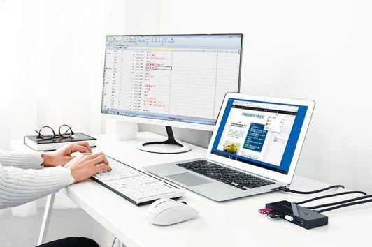 Produktbild Ugreen Sharing Switch Box 30768B, USB 3.0