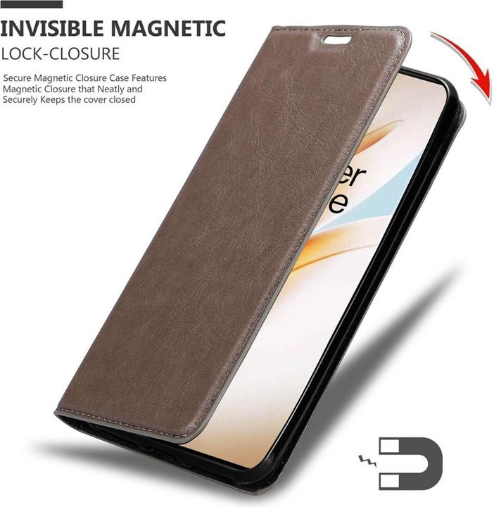 Produktbild Cadorabo Book Invisible Magnet Cover (OnePlus 8 Pro)