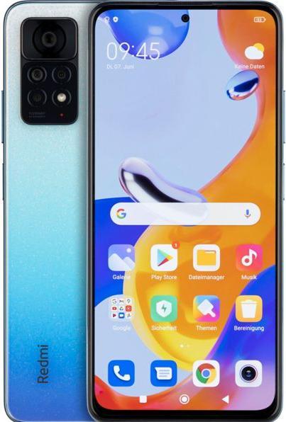 Productafbeelding Xiaomi Redmi Note 11 Pro (128 GB, Sterblauw, 6.67", Hybride dubbele SIM, 108 Mpx, 4G)