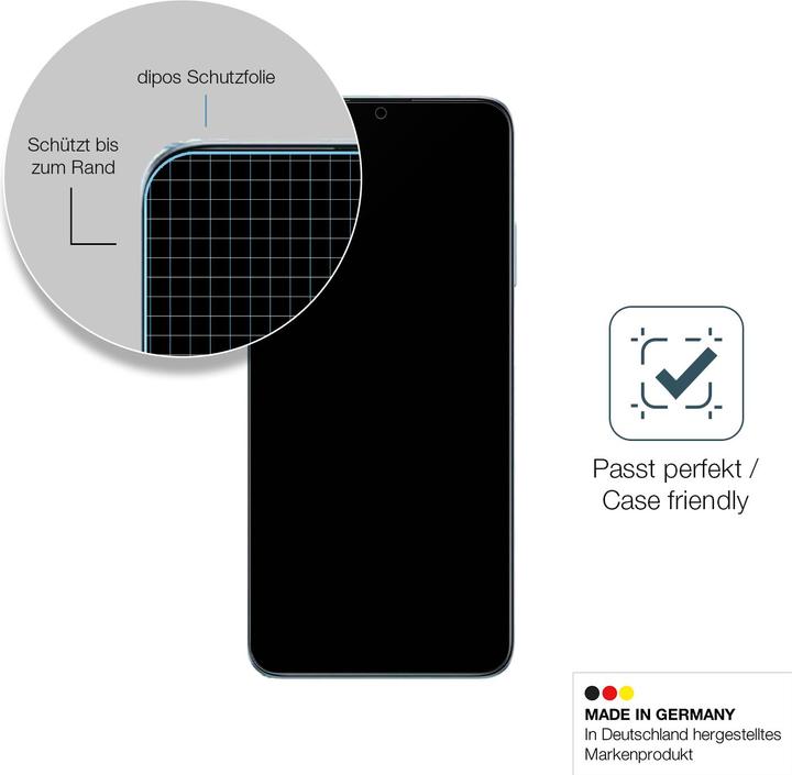 Actual product image Dipos Anti-Shock Screen Protector Matte (1 Piece, Honor X7a)