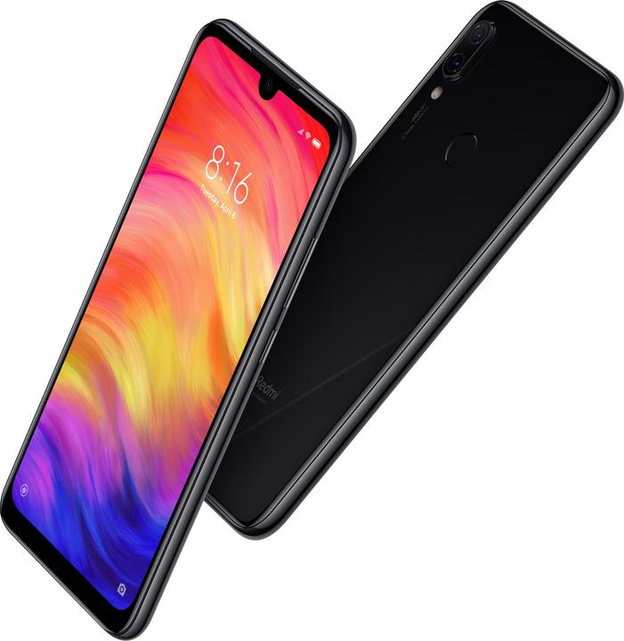 Produktbild Xiaomi Redmi Note 7 (64 GB, Black, 6.30", Hybrid Dual SIM, 48 Mpx, 4G)