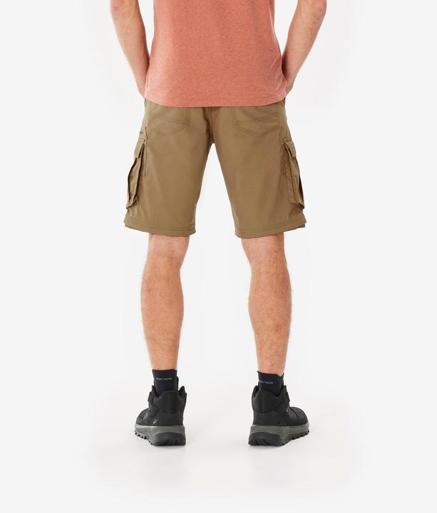 Image du produit Forclaz Pantalon cargo modulable de trek voyage - travel 500 modul marron bronze homme (42)