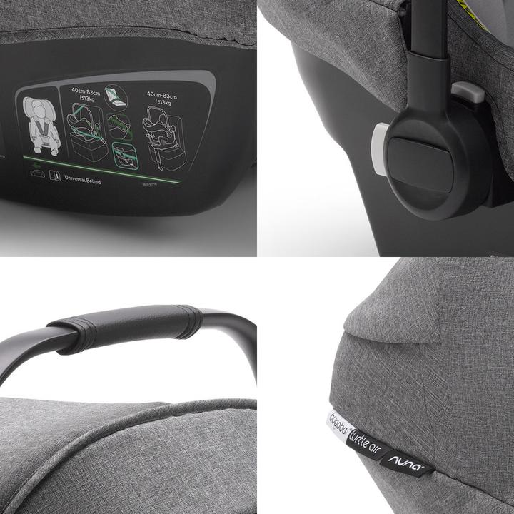 Produktbild Bugaboo Turtle Air by Nuna (Babyschale, ECE R129/i-Size Norm)