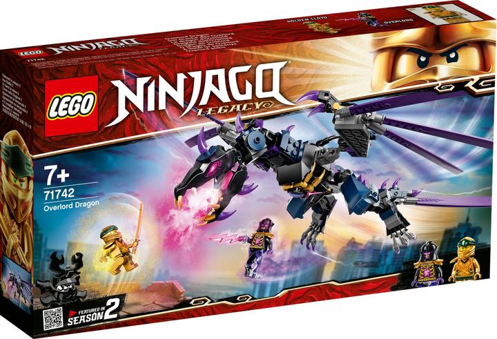 Actual product image LEGO Ninjago - The Dragon of the Overlord (71742, LEGO Ninjago, LEGO Rare Sets)