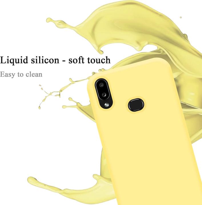 Actual product image Cadorabo TPU Liquid Silicone Case Cover (Samsung Galaxy A10s, Samsung Galaxy M01s)