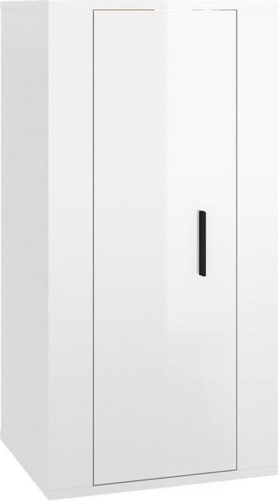 Immagine prodotto VidaXL TV-Wandschrank Hochglanz-Weiss 40x34,5x80 cm,Farbe