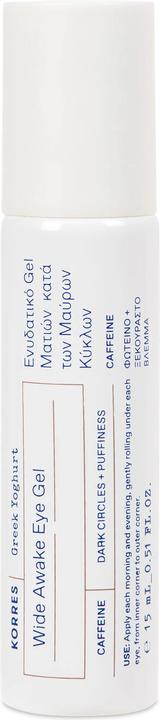 Korres Greek Yoghurt Augengel für einen wachen Blick (Roll-on, 15 ml)